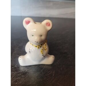 Vintage Teddy Bear Salt or Pepper Shaker – Ceramic Bear Figurine